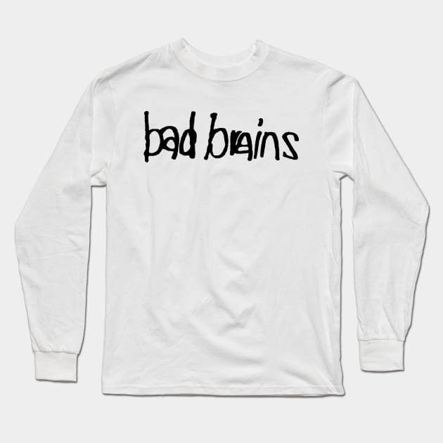 Vintage Bad Brains Long Sleeve T-Shirt by HARDER.CO